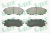Комплект тормозных колодок, дисковый тормоз LPR 05P348 (фото 1)