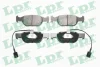 Комплект тормозных колодок, дисковый тормоз LPR 05P424 (фото 1)