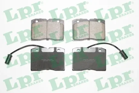 Комплект тормозных колодок, дисковый тормоз LPR 05P425