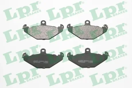 Комплект тормозных колодок, дисковый тормоз LPR 05P427