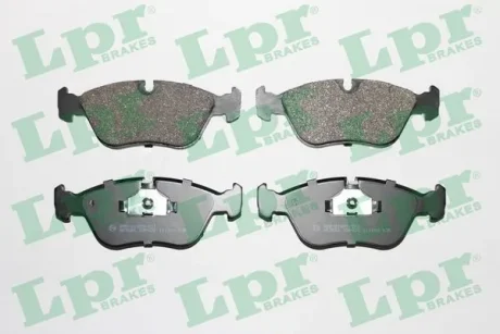 Комплект тормозных колодок, дисковый тормоз LPR 05P436