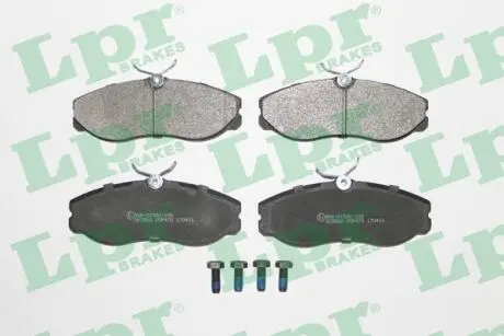 Комплект тормозных колодок, дисковый тормоз LPR 05P470