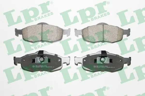 Гальмівні колодки дискові LPR 05P471 (фото 1)