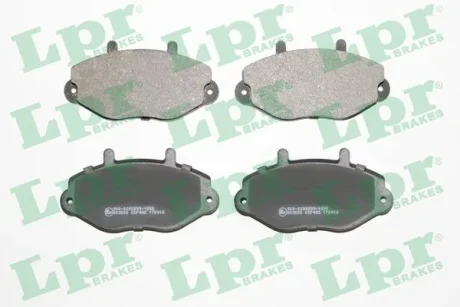 Колодки гальмівні дискові LPR05P482 LPR 05P482