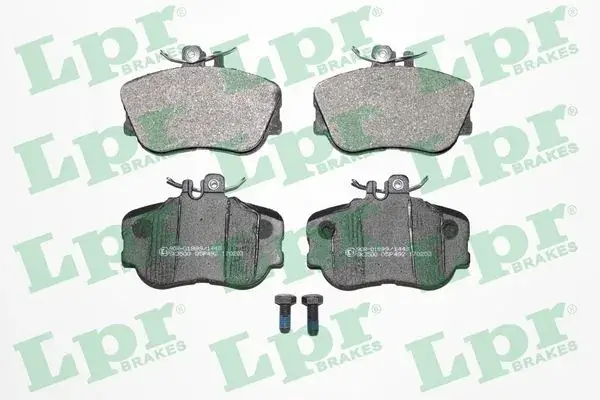 Комплект тормозных колодок, дисковый тормоз LPR 05P492 (фото 1)