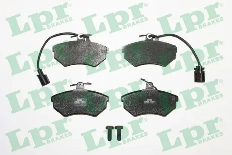 Комплект тормозных колодок, дисковый тормоз LPR 05P495