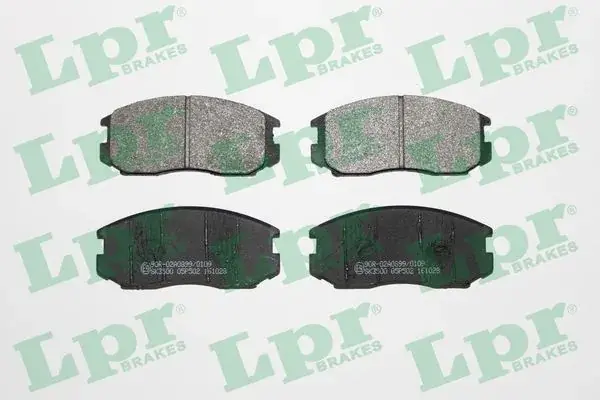 Комплект тормозных колодок, дисковый тормоз LPR 05P502 (фото 1)