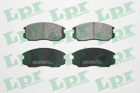 Комплект тормозных колодок, дисковый тормоз LPR 05P502