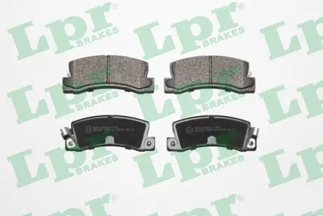 Гальмівні колодки дискові LPR 05P514