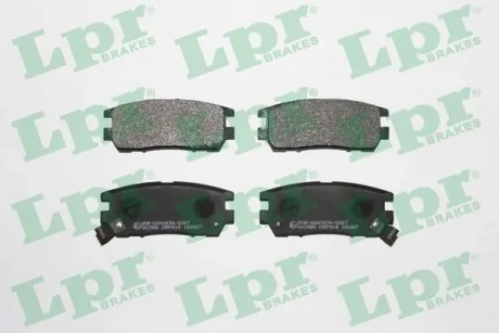 Гальмівні колодки дискові LPR 05P518