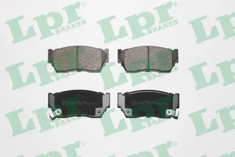 Комплект тормозных колодок, дисковый тормоз LPR 05P520