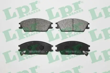 Колодки гальмівні дискові (комплект 4 шт) LPR 05P542