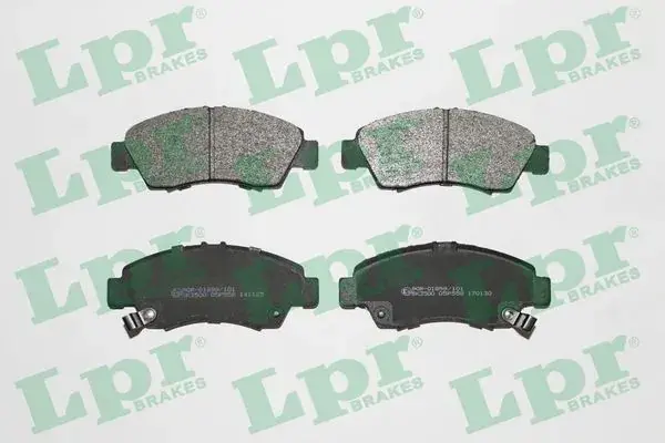 Гальмівні колодки дискові LPR 05P558 (фото 1)
