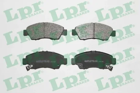 Гальмівні колодки дискові LPR 05P558