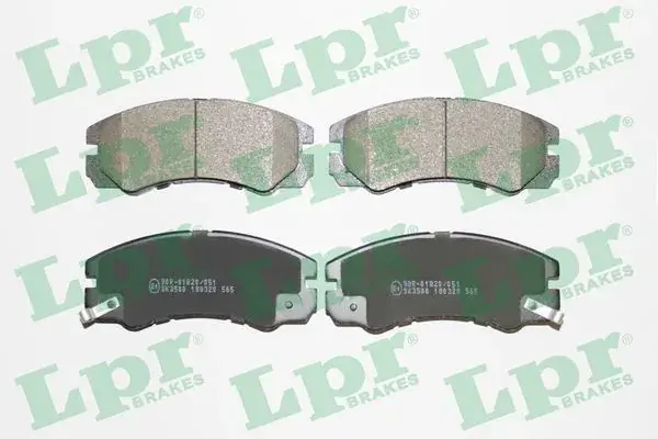 Гальмівні колодки дискові LPR 05P565 (фото 1)