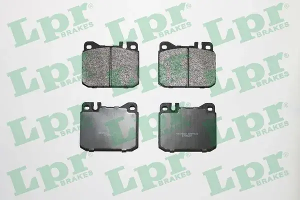 Комплект тормозных колодок, дисковый тормоз LPR 05P572 (фото 1)