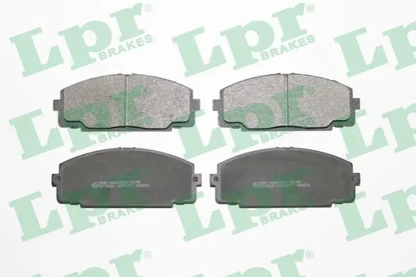 Гальмівні колодки дискові LPR 05P577 (фото 1)