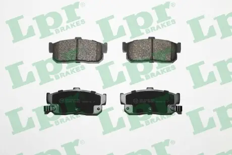 Гальмівні колодки дискові LPR 05P602