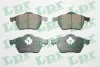 Гальмівні колодки дискові LPR 05P612 (фото 1)