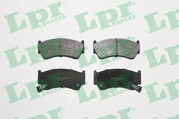 Комплект тормозных колодок LPR 05P617 (фото 1)