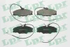 Комплект тормозных колодок, дисковый тормоз LPR 05P619 (фото 1)