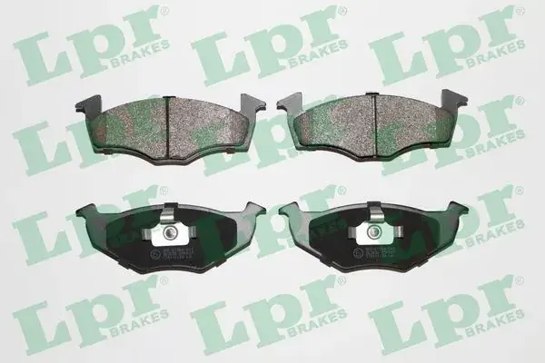 Комплект тормозных колодок, дисковый тормоз LPR 05P627 (фото 1)