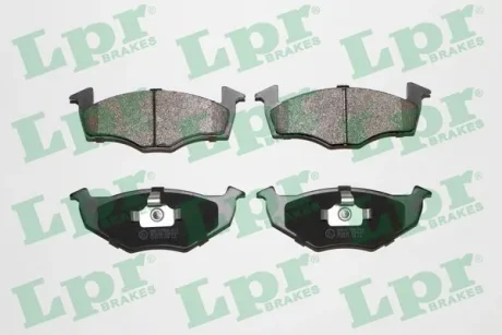 Комплект тормозных колодок, дисковый тормоз LPR 05P627