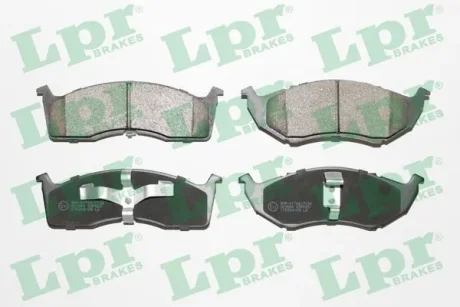 Гальмівні колодки дискові LPR 05P629