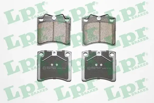 Гальмівні колодки дискові LPR 05P631 (фото 1)
