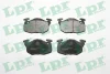 Комплект тормозных колодок, дисковый тормоз LPR 05P642 (фото 1)