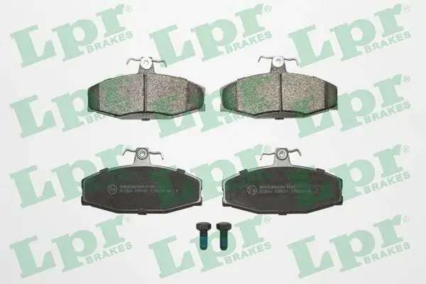 Комплект тормозных колодок, дисковый тормоз LPR 05P651 (фото 1)