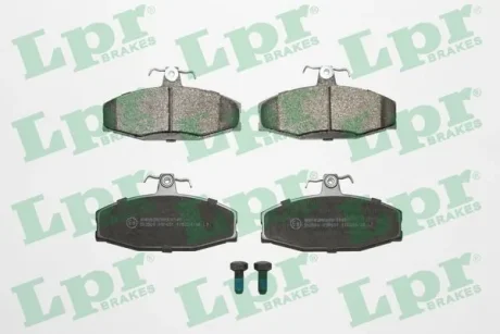 Комплект тормозных колодок, дисковый тормоз LPR 05P651