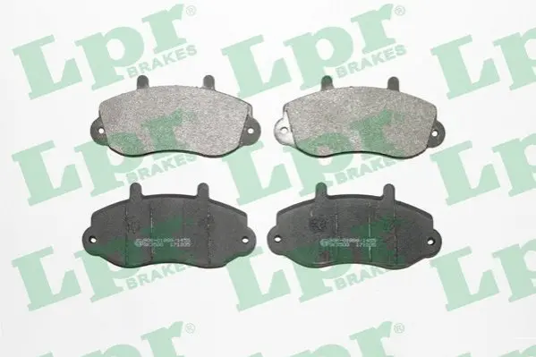 Гальмівні колодки дискові LPR 05P663 (фото 1)