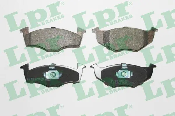 Комплект тормозных колодок, дисковый тормоз LPR 05P667 (фото 1)