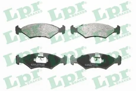 Гальмівні колодки дискові LPR 05P669
