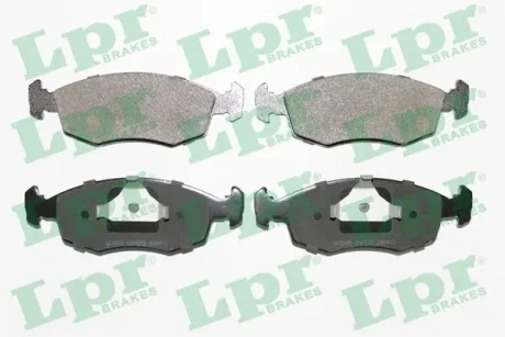 Комплект тормозных колодок, дисковый тормоз LPR 05P678