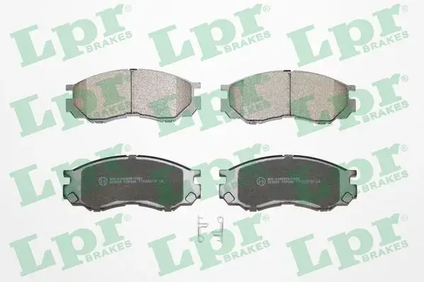 Комплект тормозных колодок, дисковый тормоз LPR 05P686 (фото 1)