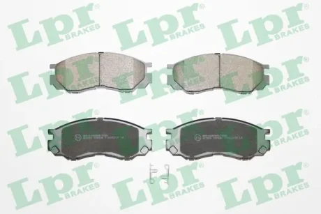 Комплект тормозных колодок, дисковый тормоз LPR 05P686