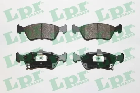 Гальмівні колодки дискові LPR 05P709