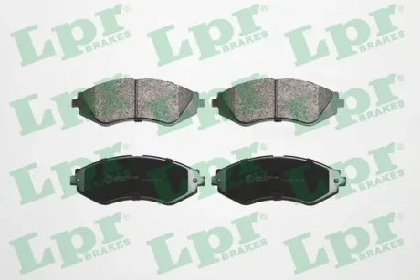 Комплект тормозных колодок, дисковый тормоз LPR 05P710