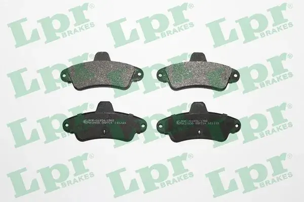 Комплект тормозных колодок, дисковый тормоз LPR 05P714 (фото 1)