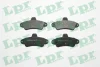 Комплект тормозных колодок, дисковый тормоз LPR 05P714 (фото 1)