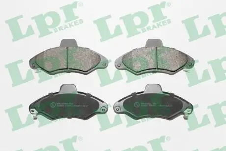 Комплект тормозных колодок, дисковый тормоз LPR 05P717