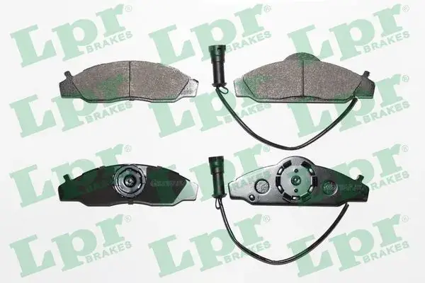 Комплект тормозных колодок, дисковый тормоз LPR 05P721 (фото 1)