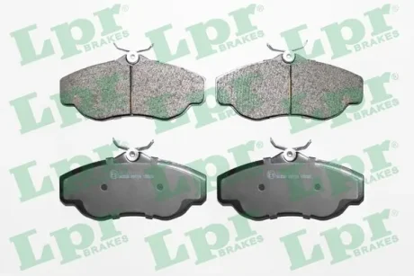 Комплект тормозных колодок, дисковый тормоз LPR 05P728