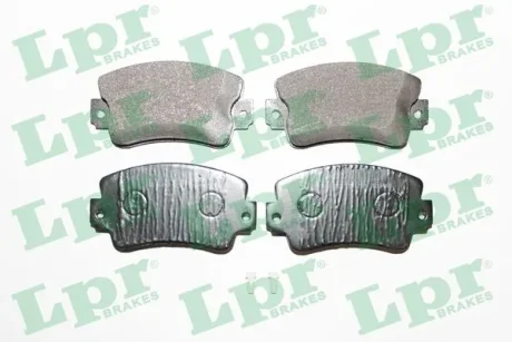 Колодки гальмівні дискові LPR 05P731