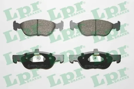 Комплект тормозных колодок, дисковый тормоз LPR 05P740