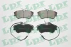 Комплект тормозных колодок, дисковый тормоз LPR 05P750 (фото 1)