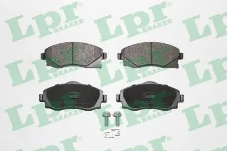 Комплект тормозных колодок, дисковый тормоз LPR 05P758