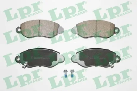 Гальмівні колодки дискові LPR 05P775